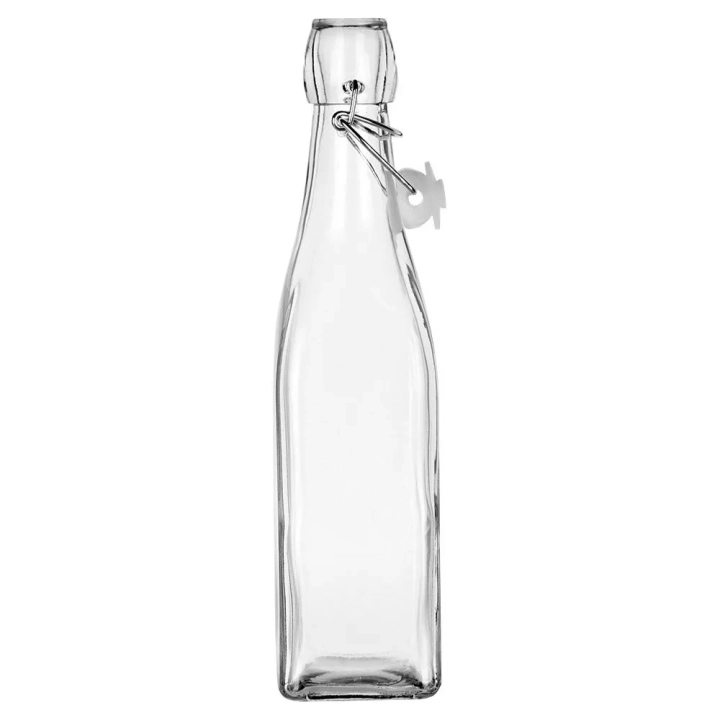 Butelka z klipsem szklana 530 ml