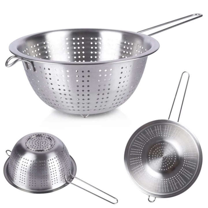 Cedzak kuchenny stalowy 21 cm