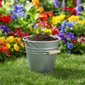 Wiadro plastikowe szare 7 l