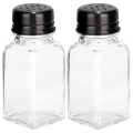 Solniczka i pieprzniczka szklana 80 ml 2 szt.