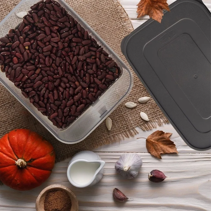 Pojemnik na produkty sypkie GREY 2,6 l