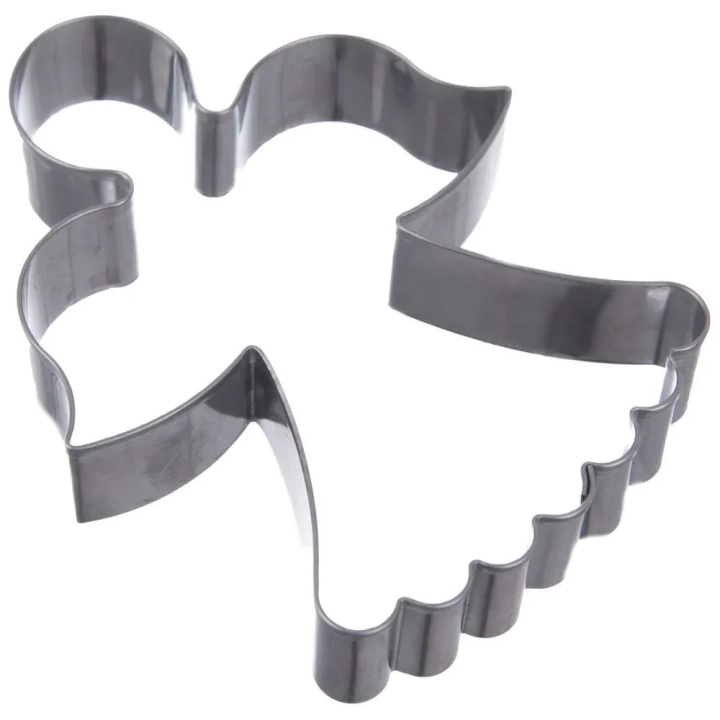 Wykrawacz do ciastek stalowy aniołek 9,5 cm
