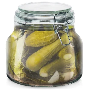 Słoik patentowy z klipsem szklany IRMA 1,85 l