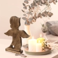 Figurka drewniana świąteczna anioł MANGO 38,5 cm