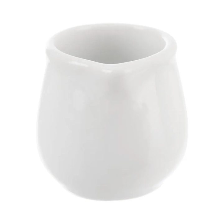 Mlecznik porcelanowy biały MONA 4x4 cm, 20 ml