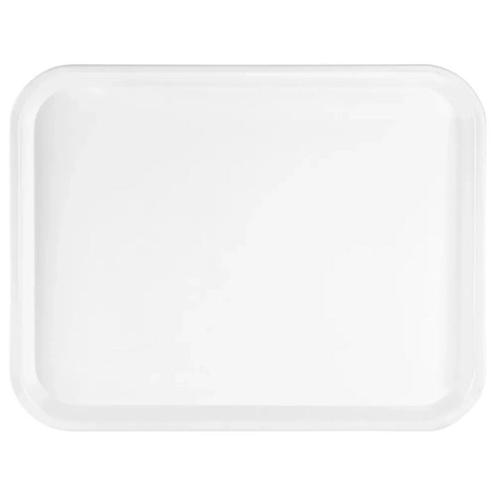 Taca do serwowania plastikowa biała 45,5x35,5 cm