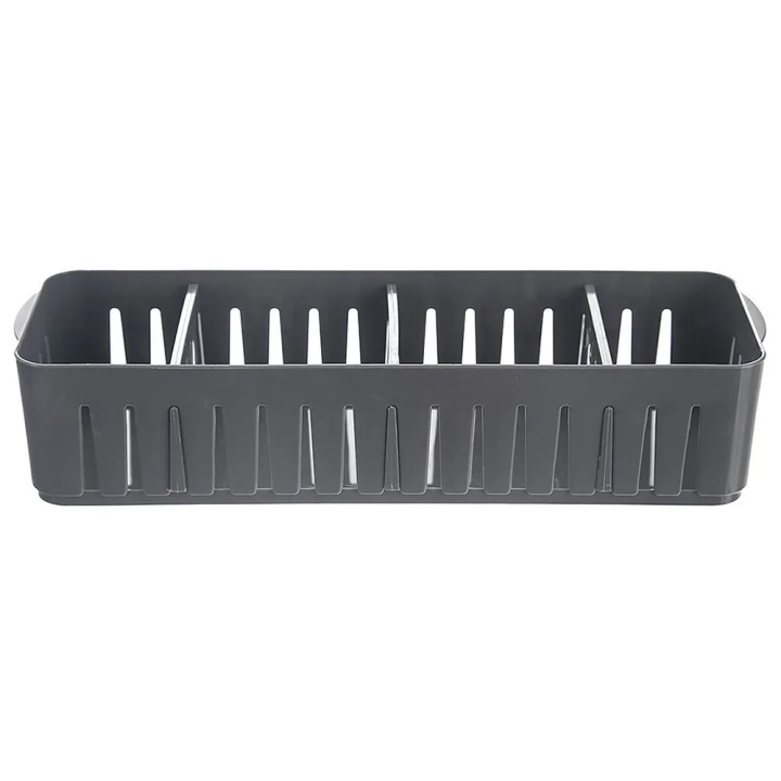 Pojemnik organizer na przyprawy szary 32x10,5x7 cm
