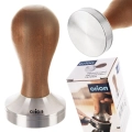 Tamper do kawy stalowy drewniany ubijak 5x9,5 cm