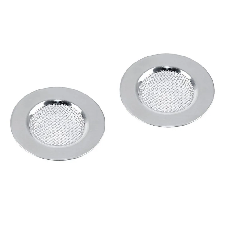 Sitko do zlewu stalowe 6,5 cm 2 szt.