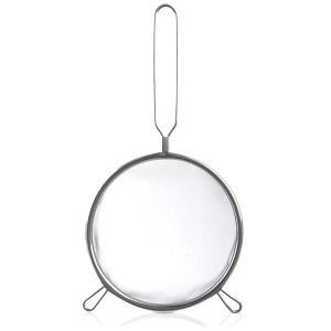 Sitko kuchenne stalowe z uchwytem 16 cm