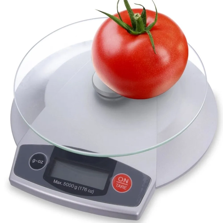 Waga kuchenna szklana elektroniczna 5 kg