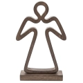 Figurka drewniana świąteczna anioł MANGO 29 cm