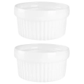 Miseczki do zapiekania ceramiczne biała 9,5 cm, 170 ml 2 szt.