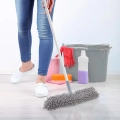Wymienny wkład do mopa płaskiego dwustronny CLEAN SYSTEM 41x12 cm