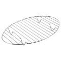 Ruszt do brytfanny stalowy 32,5x21 cm