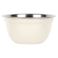 Miska kuchenna stalowa biała 14,5 cm, 700 ml