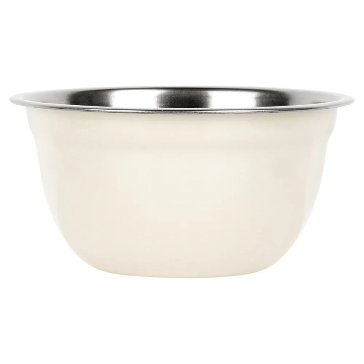 Miska kuchenna stalowa biała 14,5 cm, 700 ml