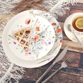 Zestaw serwis obiadowy porcelanowy biały MAKI 18 el.