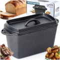 Forma do chleba z pokrywką żeliwna CAST LINE 27 cm, 2 l