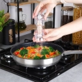 Młynek do pieprzu i soli akrylowy 16 cm 2 szt.