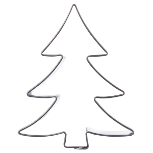 Wykrawacz do ciastek stalowy choinka 6,7 cm