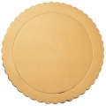 Podkład pod tort, ciasto złoty okrągły 32 cm