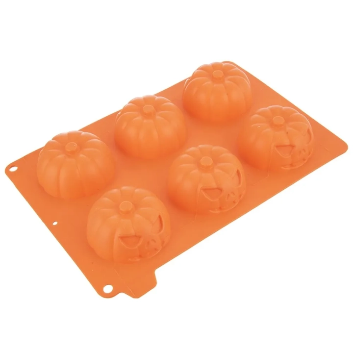 Forma do ciastek muffinek silikonowa Halloween 27x18x4 cm