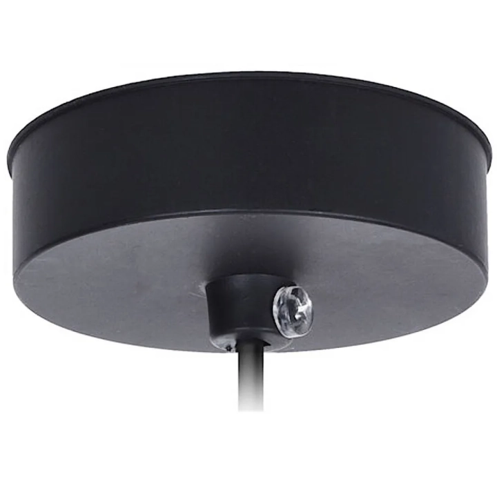 Lampa wisząca metalowa czarna złota