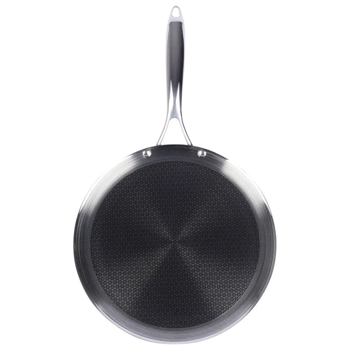 Patelnia do naleśników stalowa COOKCELL 29 cm