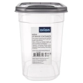 Pojemnik na produkty sypkie z dozownikiem GREY 1,9 l