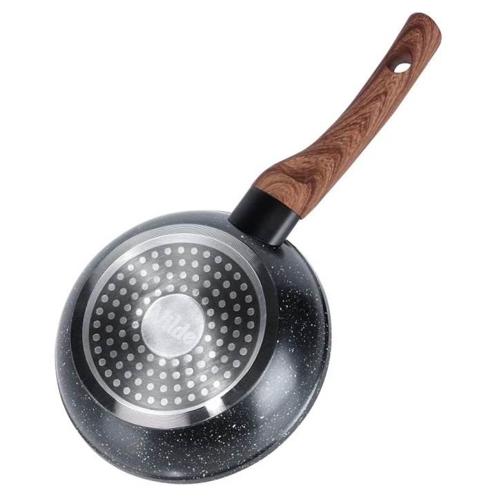 Patelnia granitowa BLACK&WOOD 16 cm