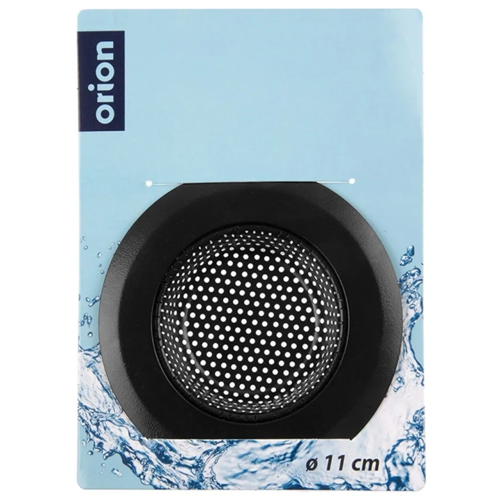 Sitko do zlewu stalowe czarne 11,5 cm