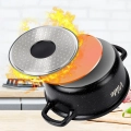 Garnek granitowy ze szklaną pokrywką TERRUNA AROMA 16 cm, 1,2 l