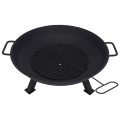 Palenisko ogrodowe z uchwytami pogrzebaczem 56 cm