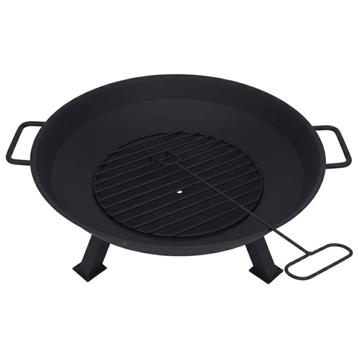 Palenisko ogrodowe z uchwytami pogrzebaczem 56 cm