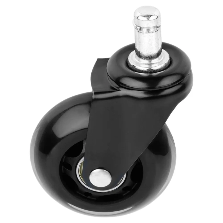 Kółka do fotela IKEA kauczukowe 6,3 cm / 10 mm 5 szt.