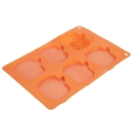 Forma do ciastek muffinek silikonowa Halloween 25x18x3 cm