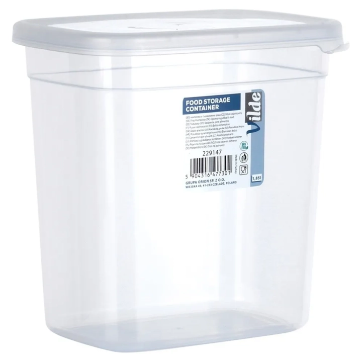 Pojemnik na produkty sypkie z pokrywką 1,85 l