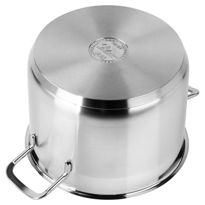 Garnek stalowy z pokrywką ANETT 20 cm, 4,6 l