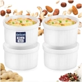 Miseczki na przekąski porcelanowe 6 cm, 40 ml 4 szt.