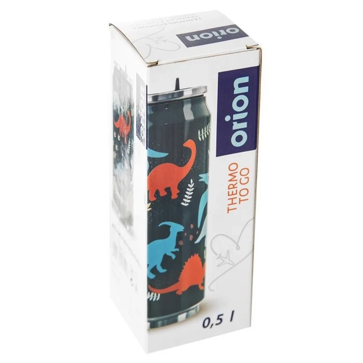 Kubek termiczny puszka dinozaur 500 ml