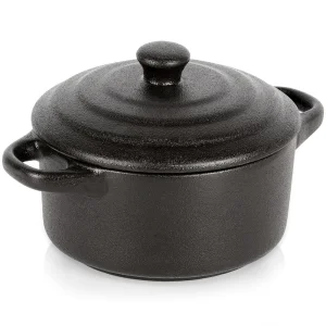 Miseczka do zapiekania porcelanowa z pokrywką 450 ml