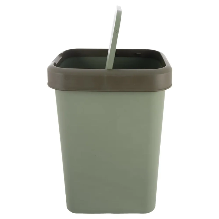 Kosz na śmieci plastikowy zielony 25 l