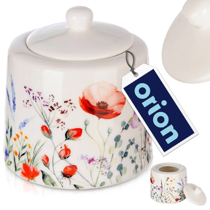 Cukierniczka porcelanowa biała MAKI 320 ml