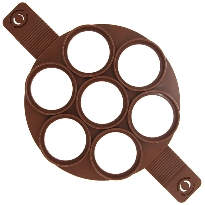 Forma do jajek silikonowa brązowa SILLINIE 24 cm