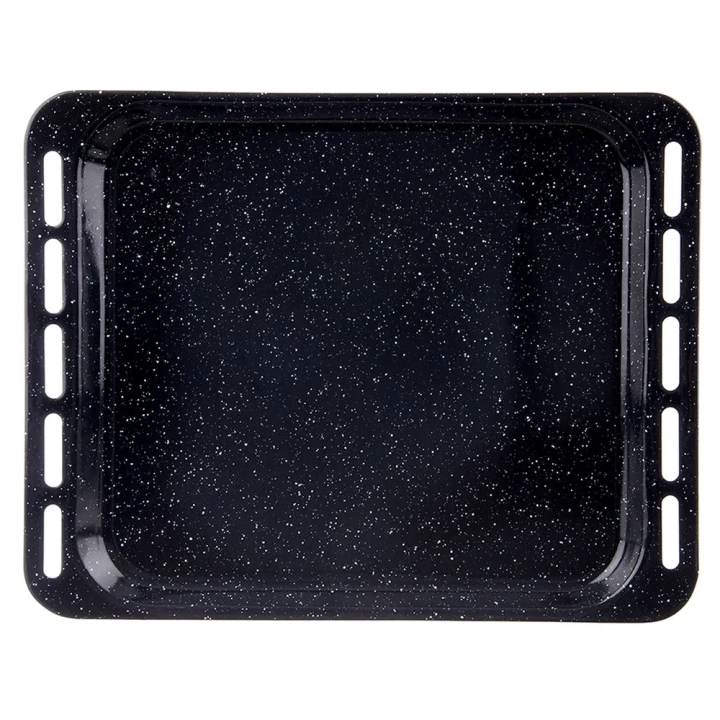 Blacha do pieczenia emaliowana 45,5x36x2,5 cm