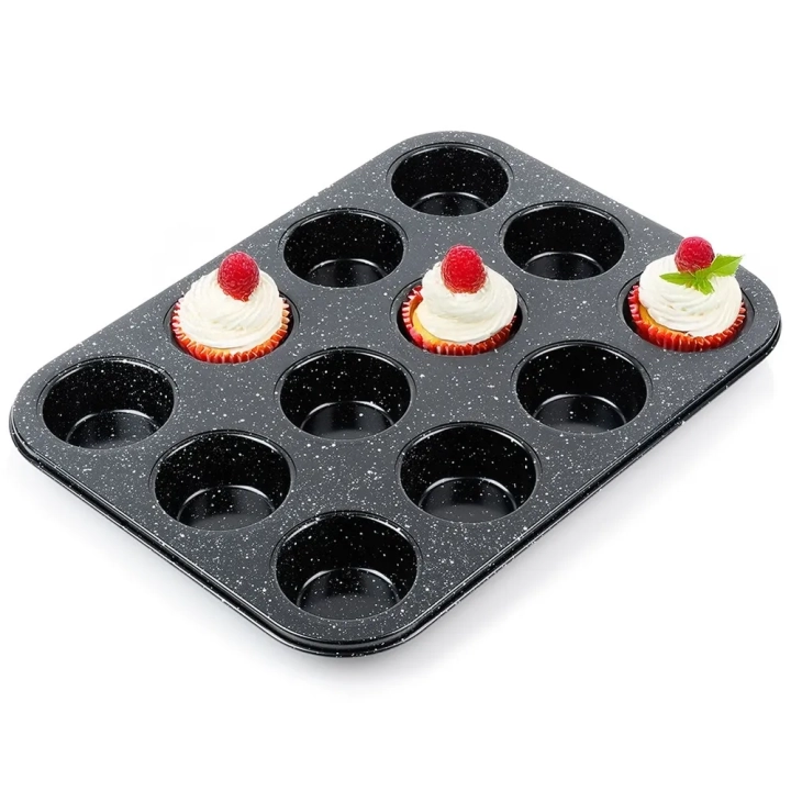 Forma do muffinek granitowa 35x26,5 cm