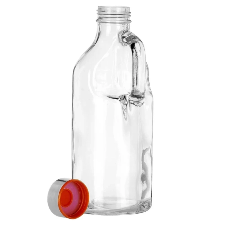 Butelka szklana z uchwytem 550 ml