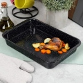 Brytfanna emaliowana prostokątna 3 l, 35,5x24x5 cm