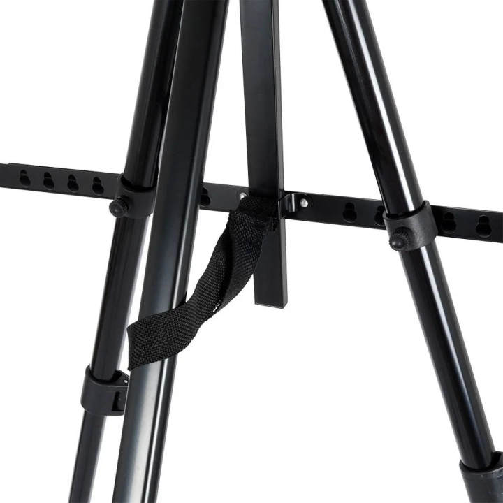 Sztaluga malarska z torbą metalowa czarna składana 162 cm